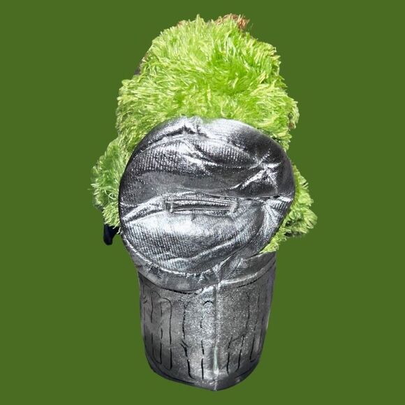 2010 Gund Sesame Street Oscar The Grouch Soft Toy Stuffed Plush Toy - Picture 2 of 3